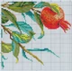 Набір для вишивання за нанесеною на канву схемою "Pomegranate". AIDA 11CT printed , 38*48 см - зображення 5
