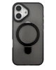 Чехол для iPhone 16 Plus Fruct Back Stand Case with Magsafe Матовый Black - изображение 1