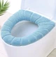 Теплый чехол на сиденье унитаза WarmSeat, голубой - изображение 2