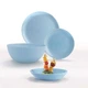 Тарілка обідня LUMINARC DIWALI LIGHT BLUE 25 см (P2610) - зображення 3