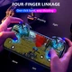Триггеры с макросом Sarafox A1 с технологией Air Mapping (встроенный макрос) вибрацией и RGB для IOS Android - изображение 3