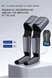 Массажер для ног и стоп Upgrade Air Compressed Leg massager, компрессионный лимфодренажный массажер для ног, UPLAE-2 - изображение 5
