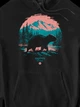 Худі жіночий Dubhumans Explore, be Cappy (Капібара) Чорний XL-2XL (CAPEX-HW-B-XL2XL) - зображення 2