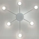 Світильник світлодіодний стельовий LUMINARIA RAY SLIM 6xGX53 WHITE - изображение 2