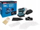 Шліфмашина вібраційна акумуляторна Makita DBO480Z (112x102 мм, 11000-14000 хв-1, BL, LXT, без акумуляторів та зарядного пристрою) - зображення 1