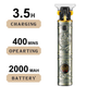 Тример VGR V-974 GREEN 8000 RPM, 4 насадки, LED display (46239-V-974 GREEN_1008) - изображение 5