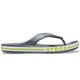 Вьетнамки Crocs Bayaband flip Slate Grey Lime Punch M7W9-39/40-25 см 205393 - изображение 1