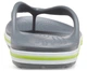 Вьетнамки Crocs Bayaband flip Slate Grey Lime Punch M7W9-39/40-25 см 205393 - изображение 6