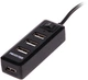 USB-хаб Maxxter 4 порта USB Type-A 2.0 (HU2A-4P-AC-03) - изображение 1