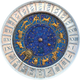 Puzzle Interdruk okrągłe Znak zodiaku Wokół świata 63 cm 500 szt (5902277342102) - obraz 3