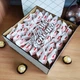 Подарунковий бокс з цукерками для дівчини на новий рік день народження 8 березня (ar106) - зображення 2