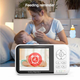Видеоняня Baby Monitor MC632A с ночным видением и двусторонним аудио Беспроводная детская радионяня Камера + Дисплей - изображение 2