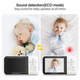 Видеоняня Baby Monitor MC632A с ночным видением и двусторонним аудио Беспроводная детская радионяня Камера + Дисплей - изображение 6