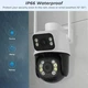 Камера видеонаблюдения A28 9532 с ночным видением и Wi-Fi White - изображение 5