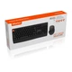 Беспроводной набор клавиатуры и мыши MeeTion MT-C4130 с USB-C адаптером Black - изображение 8
