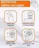 Запасной сменный нож-лезвие головка для триммера машинки удаления от колтунцев Mijia Lint Remover запаска - изображение 3