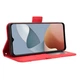 Чехол-книжка с кармашками Deexe Wallet Stand для ZTE Blade A34 - Red - изображение 4