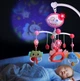 Мобіль з підвісками на дитяче ліжечко "Stars Pink" музична карусель для новонароджених з проекцією та пультом дистанційного керування, рожевий (95062978) - зображення 2
