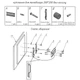 Крепление для телевизора Charmount TV02F Black кронштейн настенный 23-43" - изображение 7