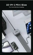 Зарядний пристрій Asometech 330W 10в1 4хType-C|6xUSB - зображення 8