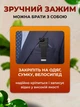 Камера нагрудна боді натільна відеореєстратор акамуляторна універсальна екшен камера вбудований мікрофон для велосипеда запис одним дотиком камери - зображення 5