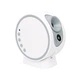 Проектор звездного неба 8 проекций, bluetooth колонка, белый шум 12 звуков EVIO HN-190 (Белый) - изображение 6