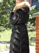 Пуховик зимовий довгий жіночий PERSO BLH220032FR 3XL Чорний (5908312938897) - зображення 6