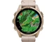 Спортивний годинник Garmin Fenix 8 43mm AMOLED Sapphire Soft Gold with Limestone Leather Band (010-02903-40) - изображение 4