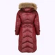 Пуховик зимовий довгий жіночий PERSO BLH220032FR L Винний (5908312938804) - зображення 8