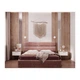 Ліжко AtriaDesign Noel-Java Standart 140x200 рожевий - зображення 3