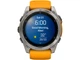 Спортивний годинник Garmin Fenix 8 51mm AMOLED Sapphire Titanium w. Spark Orange/Graphite Silicone Band (010-02905-10/11) - изображение 8