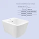 Комплект Qtap Crow 2 в 1: унитаз подвесной Rimless + биде подвесное - изображение 5