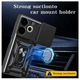 Чохол Camshield з кільцем-підставкою на Tecno Pova 6 Neo (CI6) / dark blue - зображення 3
