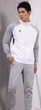 Олимпийка (мастерка) Kelme бело-серая L 8261WT1017.9100 - изображение 8