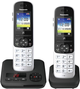 Telefon stacjonarny Panasonic Duo Black (KX-TGH722GS) - obraz 2