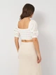 Футболка женская Zara 3859/282 L Белая (03859028251041) - изображение 2