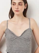 Футболка женская Zara 4174/318 L Серая (04174318803045) - изображение 4