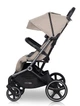 Прогулянкова коляска для двійні EasyGo Echo Beige, коляска для погодок візок для близнят дитяча коляска для двійнят - зображення 7