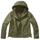 Куртка вітровка Brandit Windbreaker frontzip Olive M - изображение 5