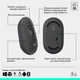Комплект (клавіатура, миша) бездротовий Logitech Pop Icon Combo Graphite (920-013156) - изображение 8