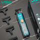 Тример акумуляторний Professional VGR V-961, 4 насадки, LED дисплей - зображення 7