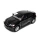 Детская металлическая машинка BMW X6 игрушечная коллекционная масштабная железная авто модель игрушка для детей БМВ х6 открываются двери черная 12.5 см - изображение 4