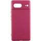 Чохол Silicone Cover Lakshmi Full Camera (AAA) для Google Pixel 7 Бордовий / Plum - изображение 1
