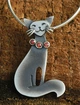 Срібний кулон “Котик в намисті” (АРТ. №255) Dadiverin Jewelry - изображение 1