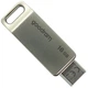 Флеш память USB Goodram ODA3 16GB USB 3.2 Gen1 + Type-C Silver (ODA3-0160S0R11) - изображение 1