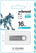 Флеш память USB Wibrand Puma 16GB USB 2.0 Silver (WI2.0/PU16U1S) - изображение 2
