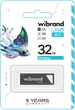 Флеш память USB Wibrand Stingray 32GB USB 2.0 Grey (WI2.0/ST32U5G) - изображение 2