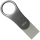 Флеш память USB Silicon Power Mobile С80 64GB USB 3.2 Gen1 + Type-C Silver (SP064GBUC3C80V1S) - изображение 1