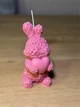 Силиконовая форма Кролик в розах - изображение 3