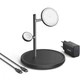 Док-станція Anker MagGo Charging Station Qi2 3-in-1 Stand 15W (B25M3111) Black - зображення 1